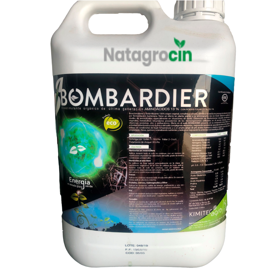 îngrășământ organic lichid puternic - BOMBARDIER 5L