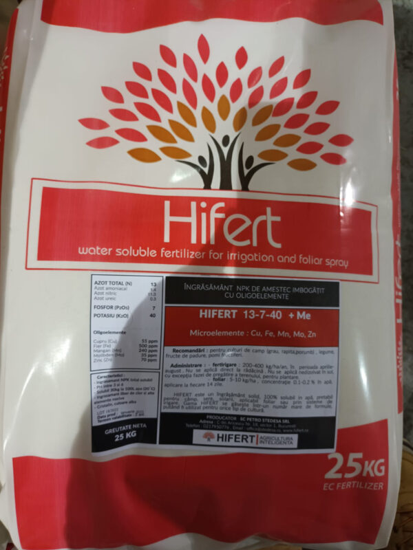 Fertilizator Hifert 13-7-40 + ME